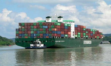 Transportul maritim prin containere